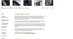 Desktop Screenshot of expertwitnesssolutions.com